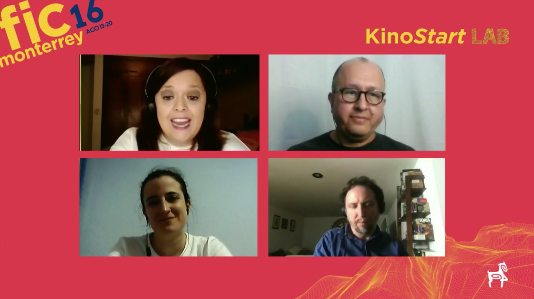 Guionistas comparten sus vivencias en KinoStart LAB del ficmonterrey